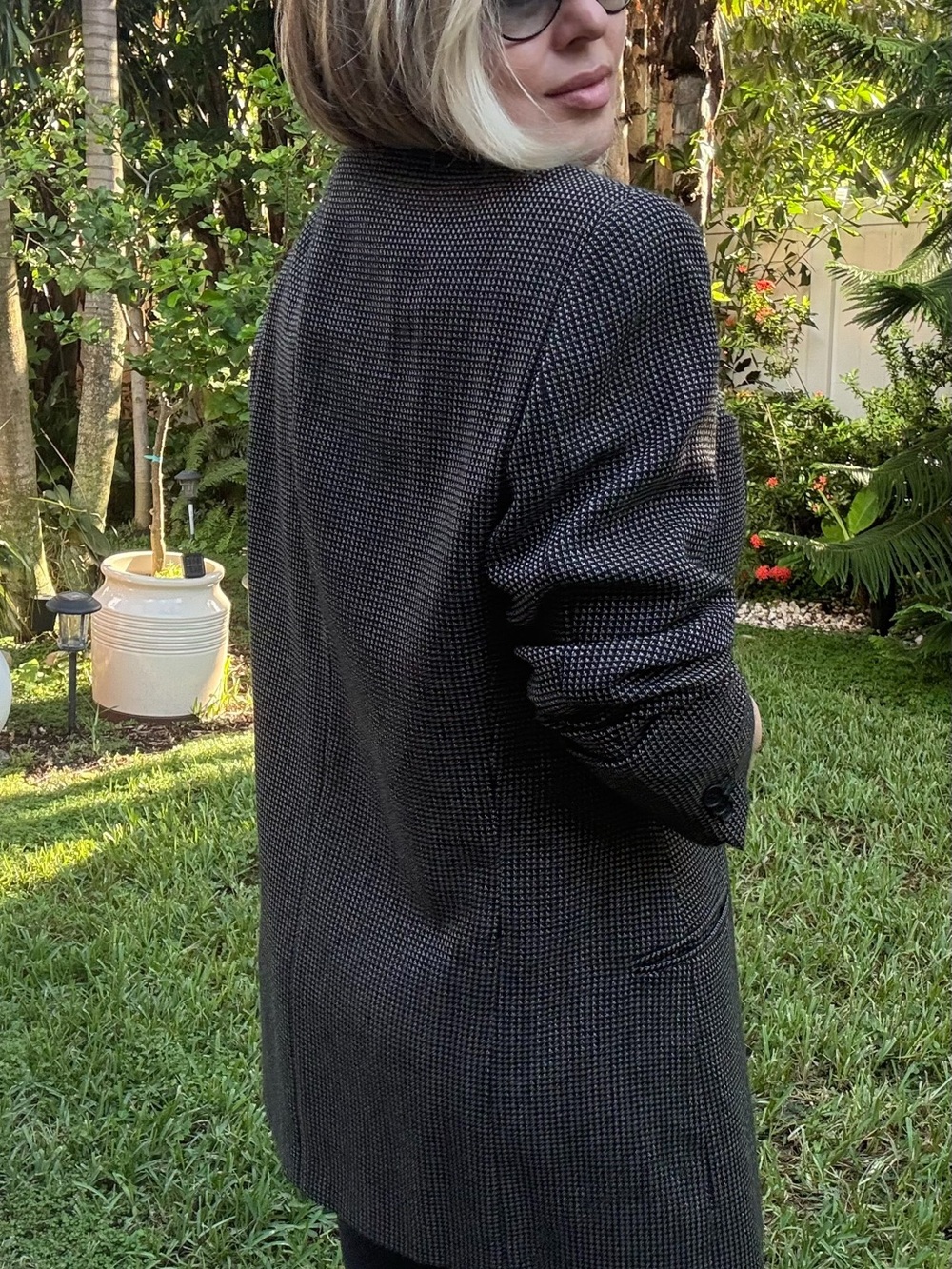 Vintage MANI Giorgio Armani Wool Blazer 41R Men’s L Women Oversized